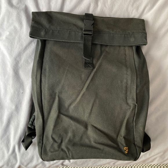 Farah Canvas rucksack backpack in black - Picture 1 of 10